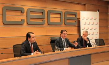 Presentación en la sede de CEOE del estudio "Cash Flow Social agregado de la gran empresa española"